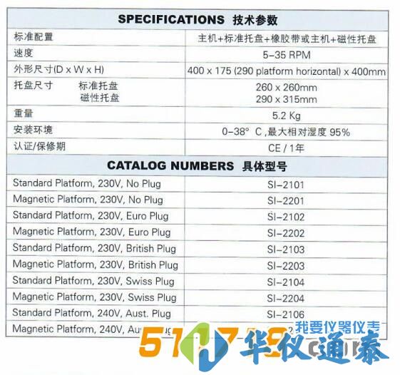 美國SI Rotator Genie旋轉搖床參數.jpg